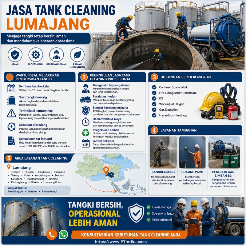 Infografis Jasa Tank Cleaning Lumajang
